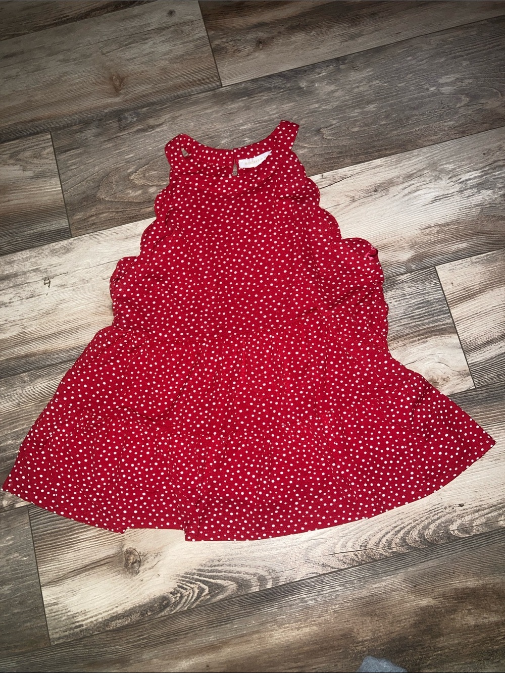 Monteau LA Red Polka Dot Women’s Top Size XL NWT
